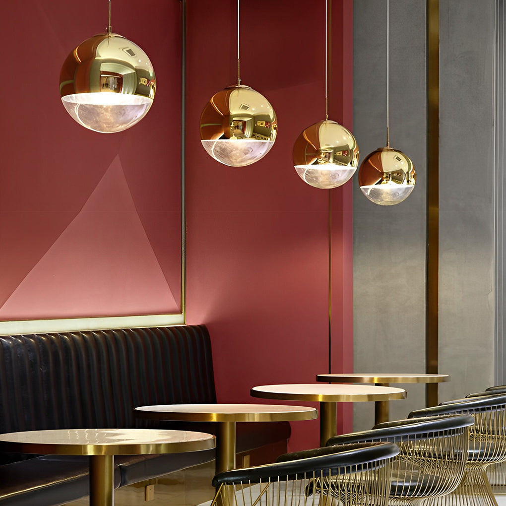 Round Nordic Led Pendant Light Li002421