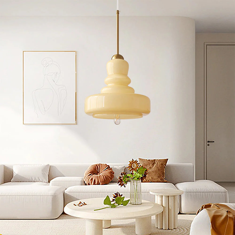 French Colorful Gourd Chandelier