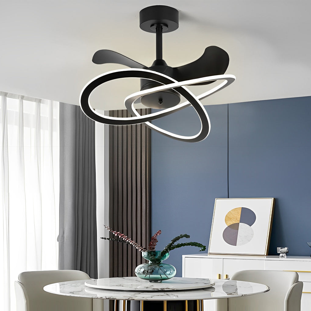 Waves Flower Bladeless Ceiling Fans Ha082734