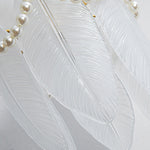 Glass Feathers Nordic Wall Lights Li002591