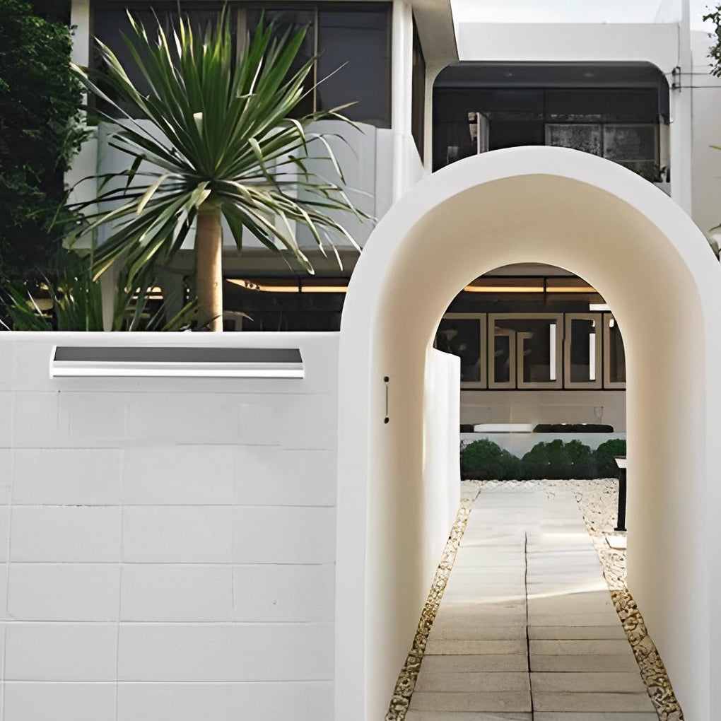 Rectangular Solar Wall Lamp Ha078055