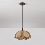 Rattan Blossom Pendant Light