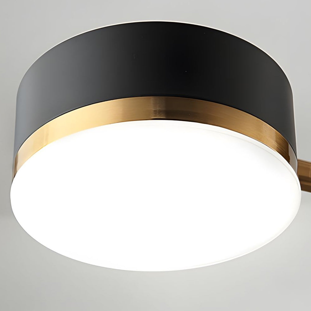 Modern 4 6 8 Light Led Dimmable Sputnik Chandelier