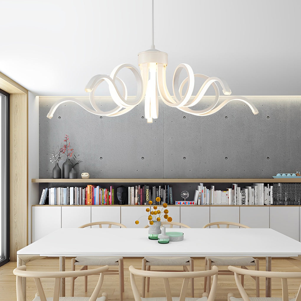 Flower Petals Nordic Led Chandelier Ha084558