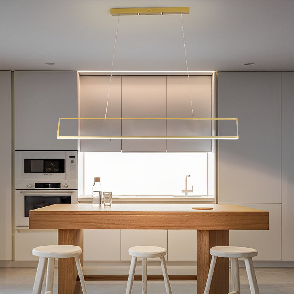 Rectangular Frame Led Modern Ceiling Lamp Li002170