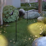 Arched Gooseneck Pathway Lights – Waterproof LED COB Outdoor Landscape Lighting