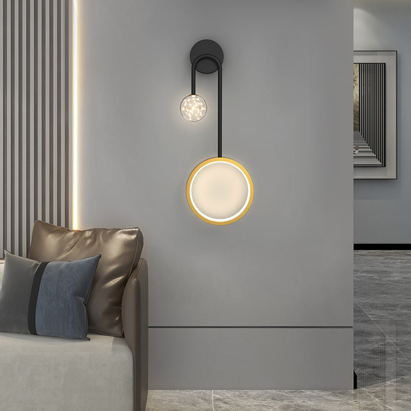 Creative Modern Wall Lamp With Spotlight Ha098328