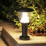 Luma Bollard Outdoor Pathway Light in Black Aluminum