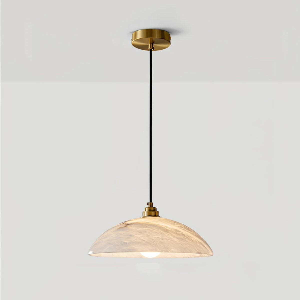 Lunaria Alabaster Pendant