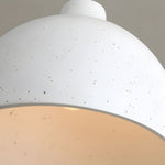 Modern Adjustable Resin Bowl Pendant Lamp