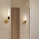 Vertical Marble Accent Wall Light