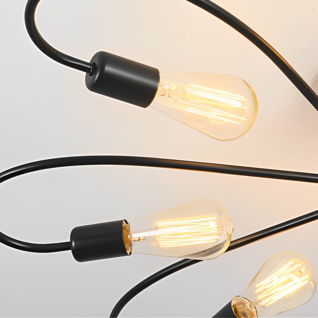 Simple Flower Ceiling Lights Fixture Ha097939