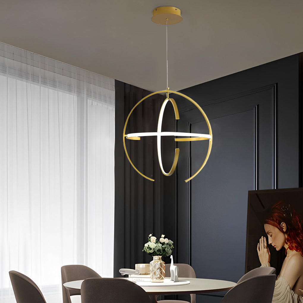 Adjustable Ring Kitchen Pendant Lighting Li002129