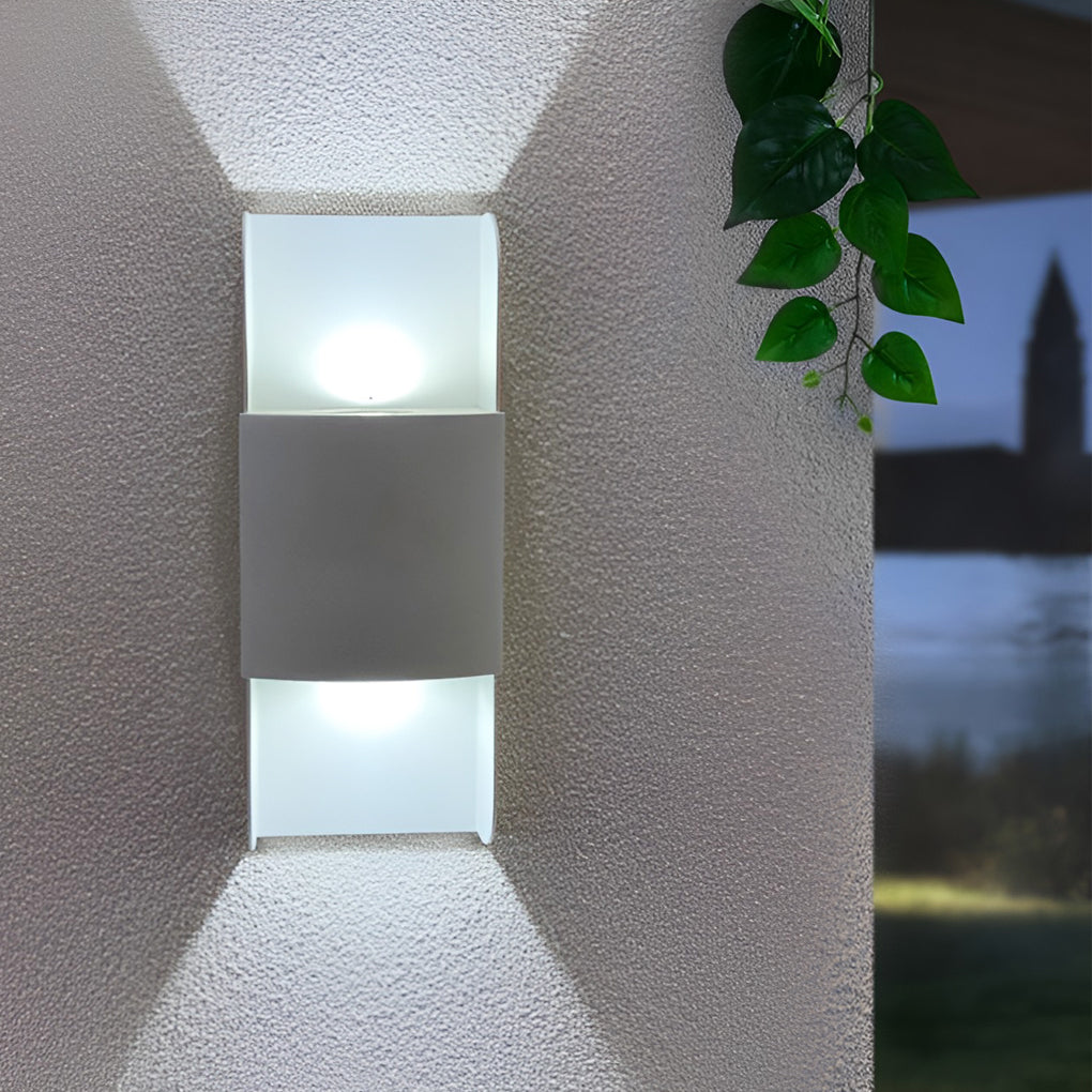 Led Up And Down Lights Cob Waterproof Outdoor Wall Lamps