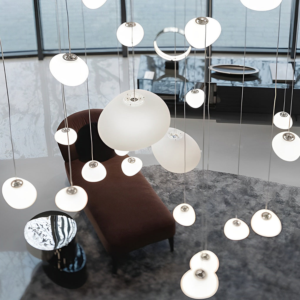 Lumina Sphere LED Pendant Light in White for Modern Interiors