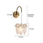 Glass Feathers Nordic Wall Lights Li002591
