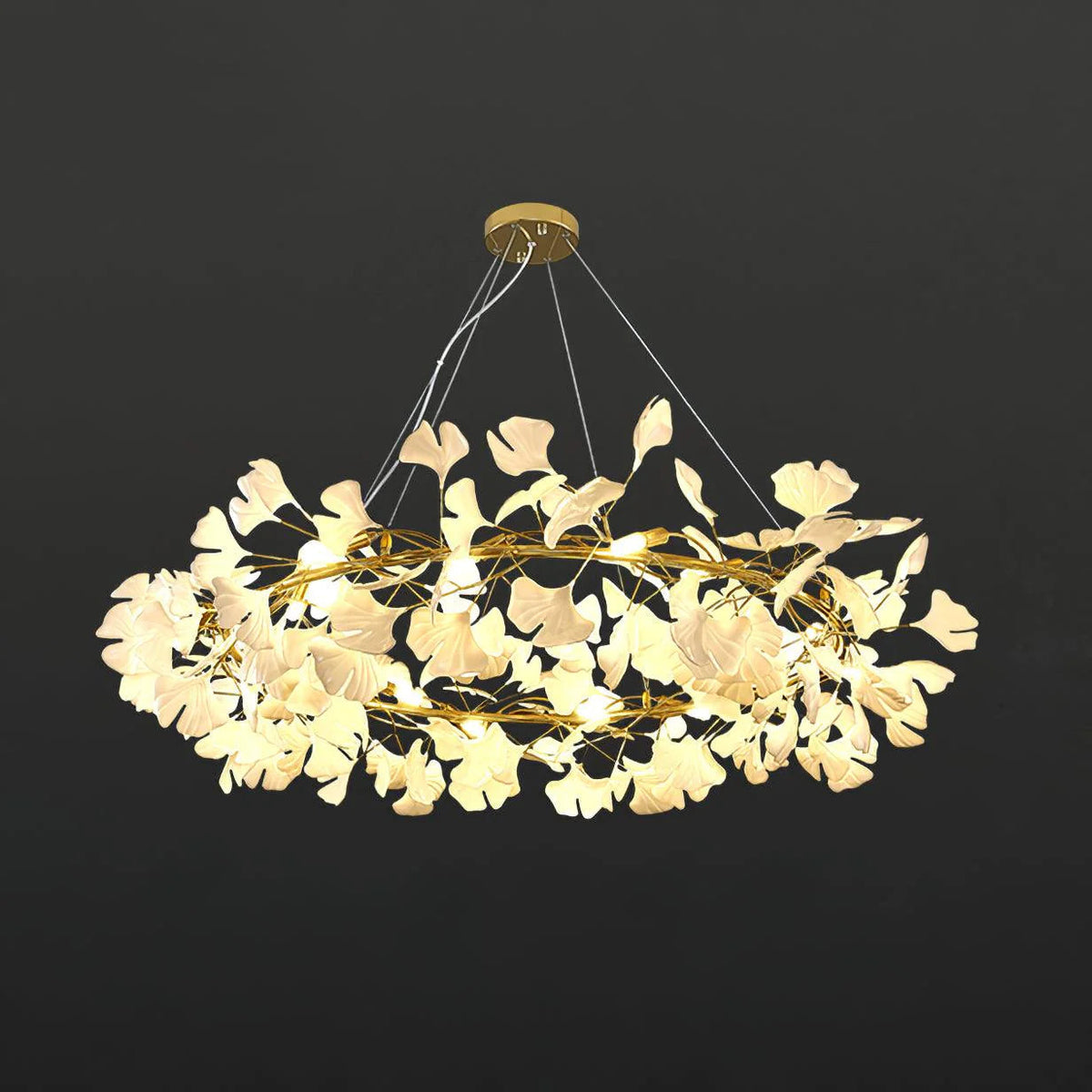 Gingko Halo Chandelier