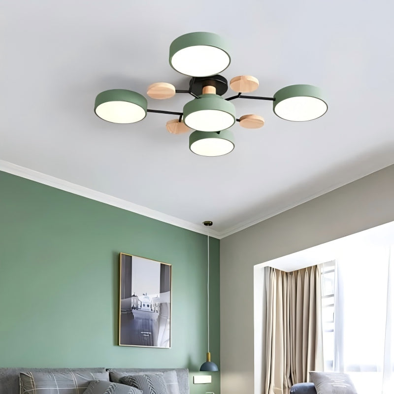 Nordic Modern Circular Acrylic Led Ceiling Light