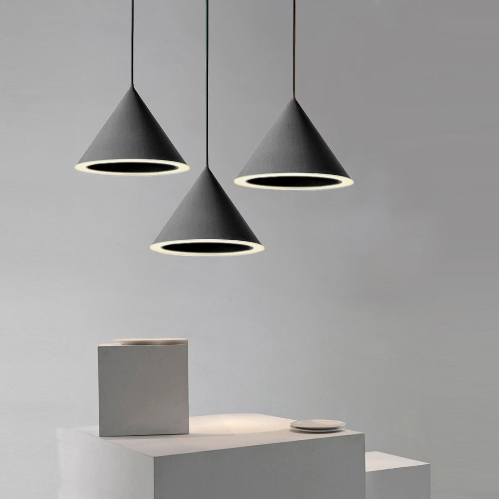 Conical Led Macaron Color Nordic Pendant Light Li002188