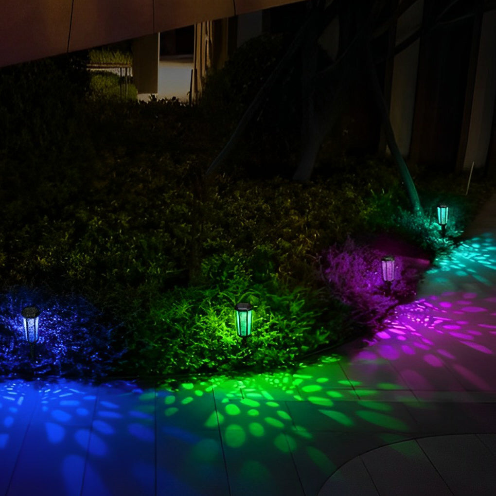 Hexagon Hollow Outdoor Lawn Lamp Ha084099
