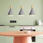 Vivid Cone Modern Pendant Light