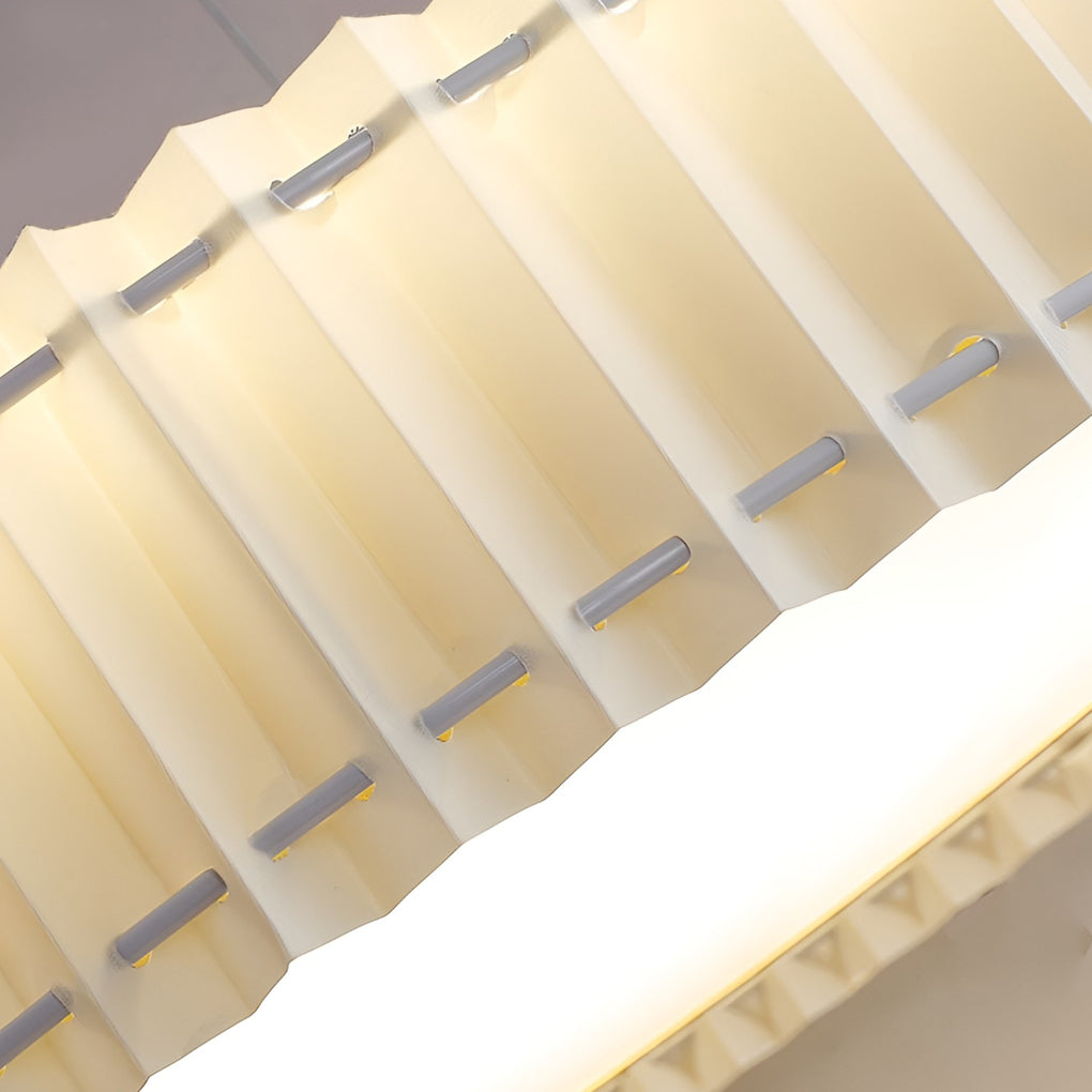 Circular Pleated Nordic Ceiling Light Li001940