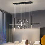 Chandelier Style Table Lamp In The Dining Room