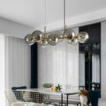 Glass Shade Led Postmodern Chandelier Ha089403