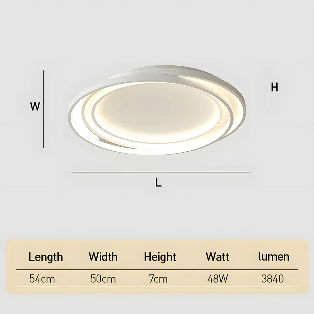 Nordic Halo Ceiling Light