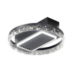 19 7 In Nordic 6 Speeds Bladeless Ceiling Fan With Led Light Remote Control