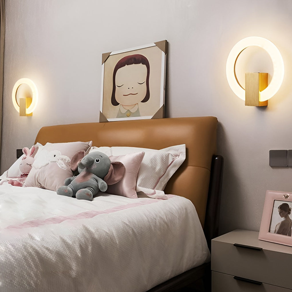 Circle Dimmable Led Wall Sconce