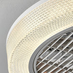 Round Modern Bladeless Ceiling Fans Lights Li002234
