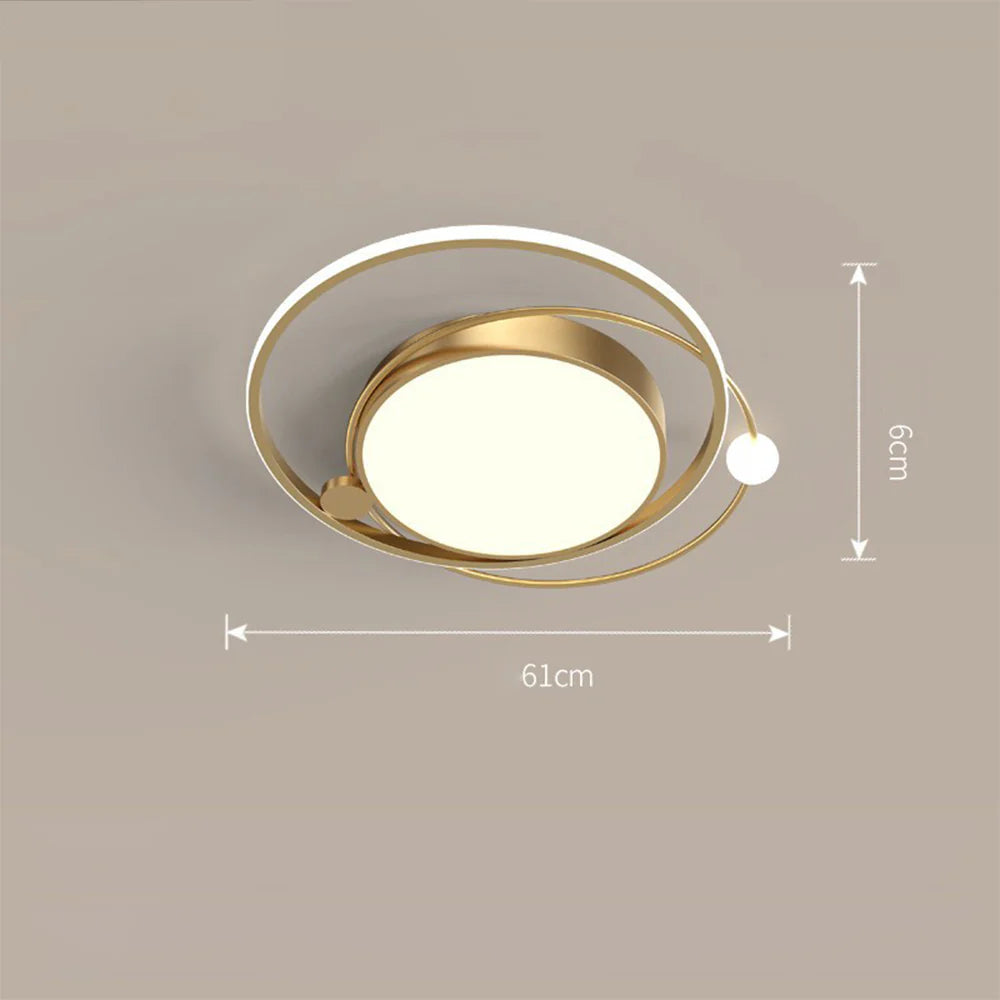 Artistic Circle Led Ceiling Fixture