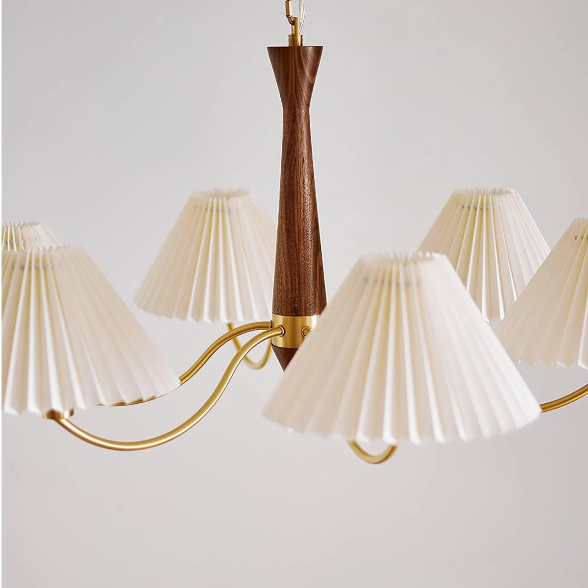 Pleated Elegance Chandelier