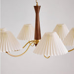 Pleated Elegance Chandelier