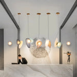 Opal Haze Pendant Light