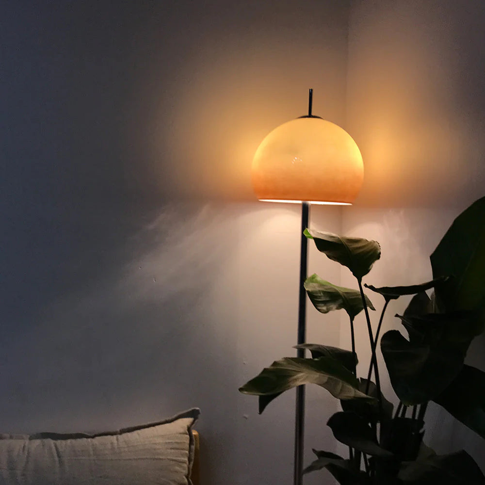 Mushroom Glow Bauhaus Floor Lamp