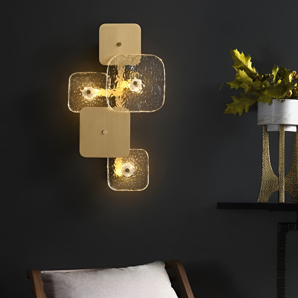 Rounded Square Led Modern Wall Sconce Lighting