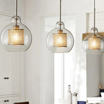 Contemporary Chiswick Glass Pendant Light
