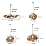 Irregular Hollow Modern Chandelier Ha097429