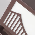Mountain Scenery Modern Solar Post Light Li002225