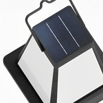 Square Portable Solar Outdoor Lantern Ha085030