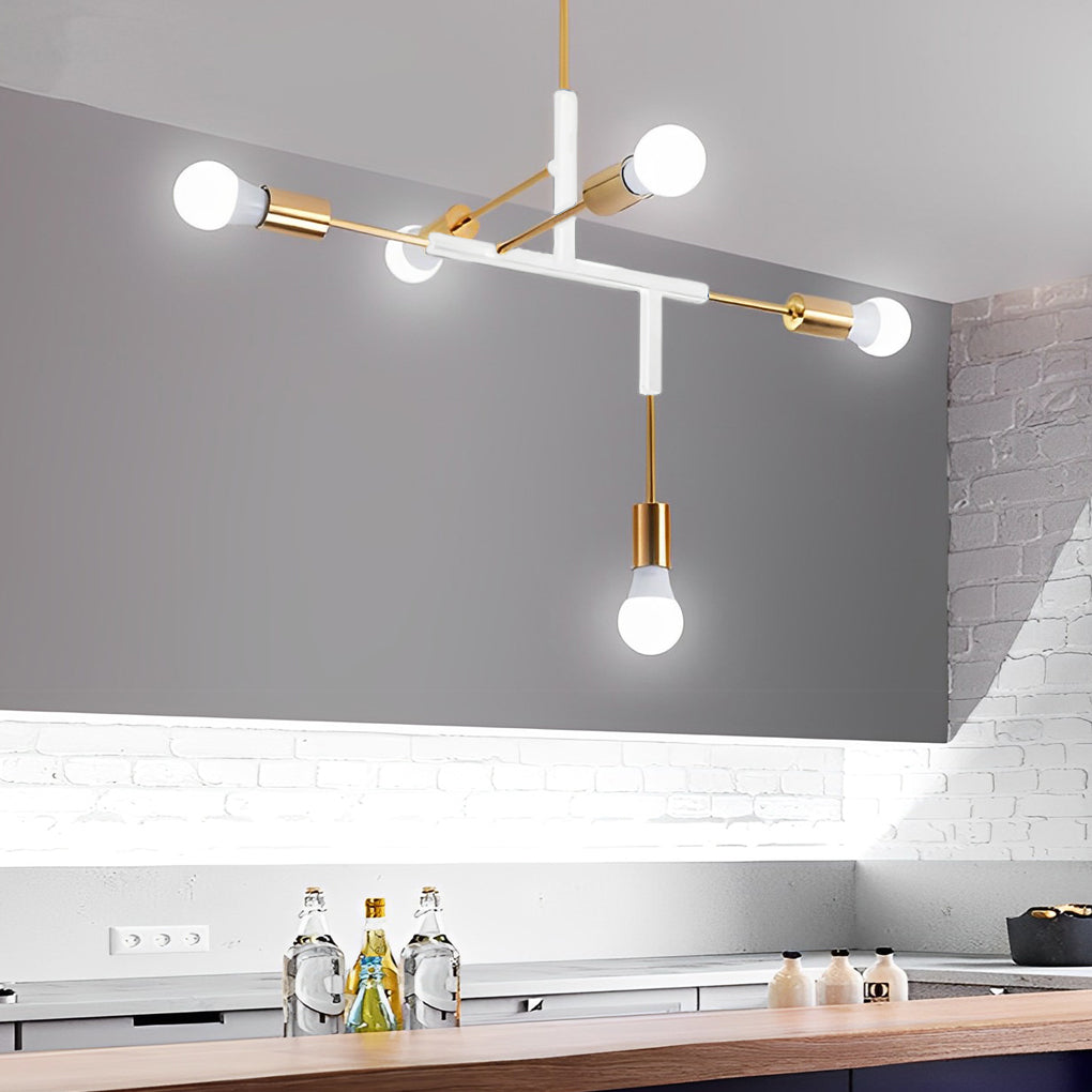 5 Lights Branch Electroplated Ceiling Lights Li002238