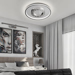 Square Round Led Anti Glare 3 Step Dimming Modern Ceiling Lights Fixture