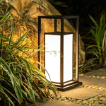 Outdoor Solar Fence Post Lights Ha077814