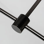 Geometric Linear Electroplating Chandelier Hanging Ceiling Lights