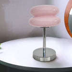 Usb Glass Burger Creative Warm Light Modern Table Lamp