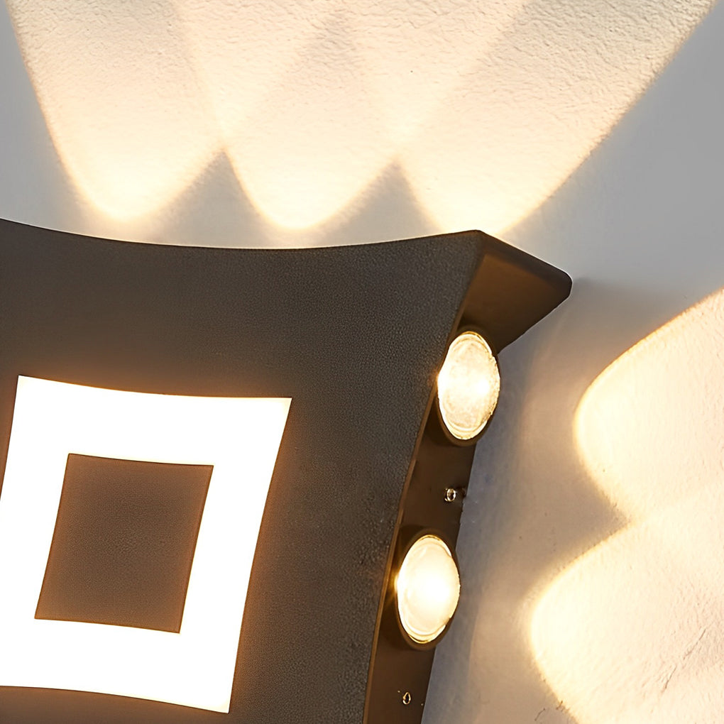 Four Way Wall Light Facade Light Outdoor Led 8W 4W 19W 6W Waterproof