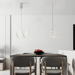 Waves Circular Led Pendant Light Ha081941