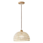 Arco Rattan Pendant Ligh